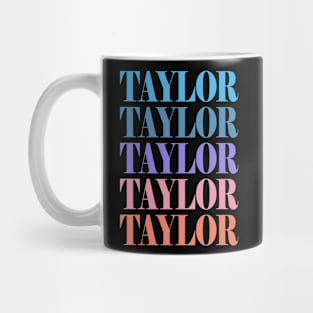 Funny Modern First Name Taylor Full Color Mug